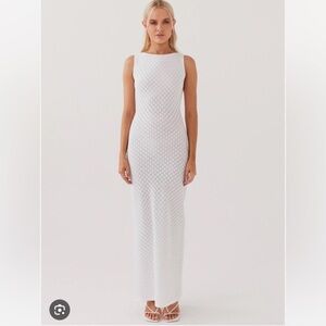 White Peppermayo Dress / Coverup NWT